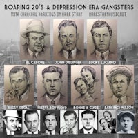 a poster with the words rooding and depression efa gangsters