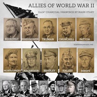 allies of world war ii poster